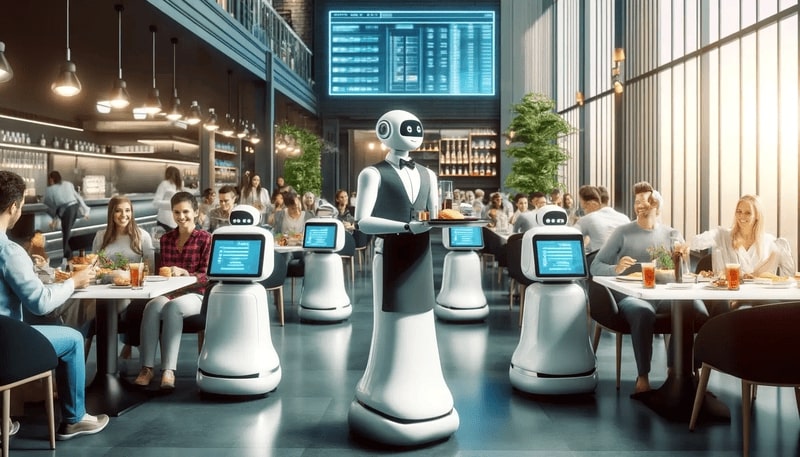 ventajas de implantar un robot camarero